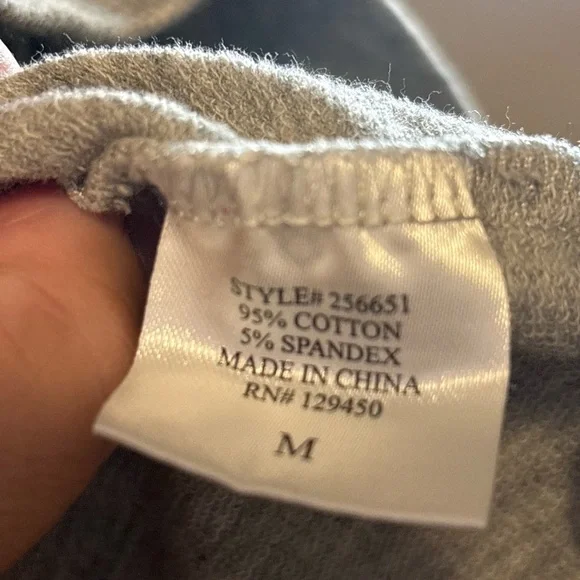 Ecothreads Graphic Sweatshirt Women’s Medium | Gray Blue Green Print | Cozy - Picture 7 of 11